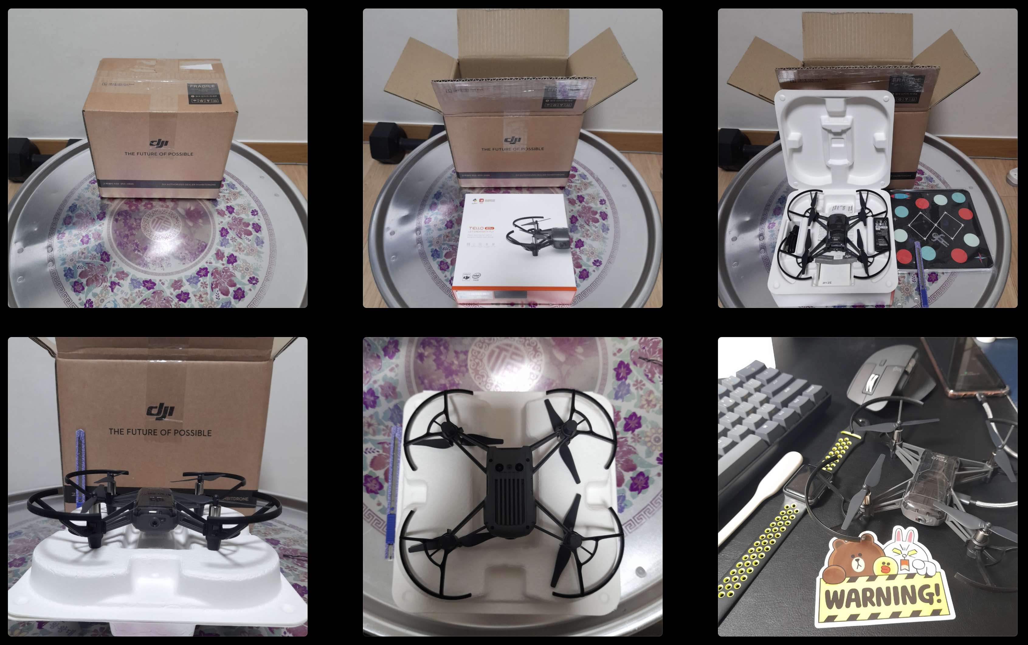 open dron box